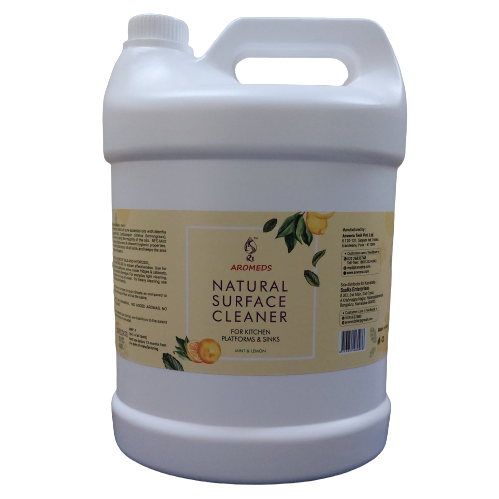 Aromeds Natural Floor Cleaner with Mint & Lemon Oil - 5 Ltr