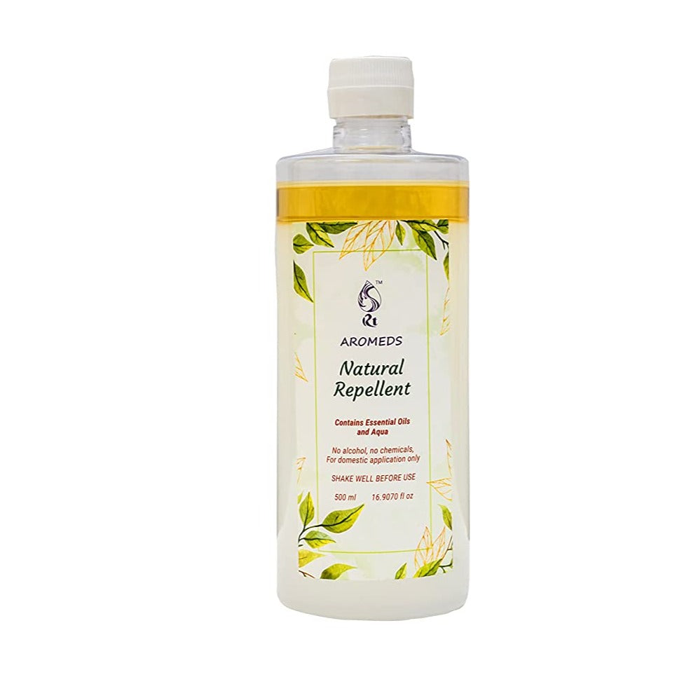 Aromeds Natural Repellent for Mosquitoes and All Insects -500 Ml