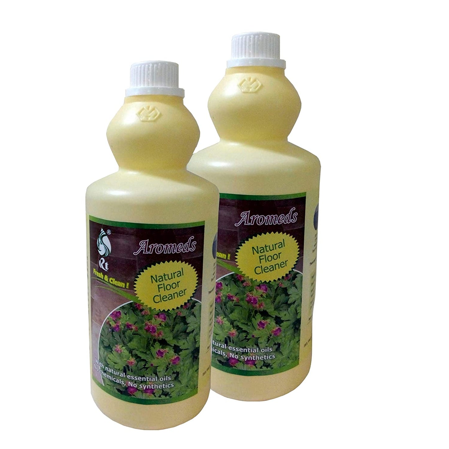 Aromeds Natural Floor Cleaner - Lime- 500ml (Pack of 2)