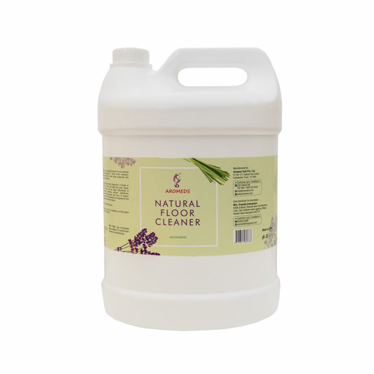 Aromeds Natural Floor Cleaner with Lemon Grass Oil - 5 Ltr