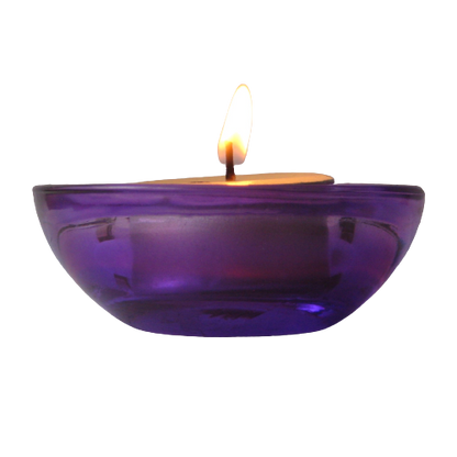 Aromatic T-Light Candle With Glass Holder