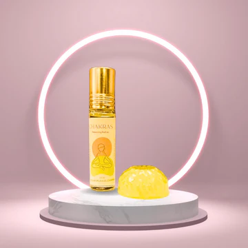 Solar Plexus Chakra Balancing Roll On (8ml) With One Soap Free